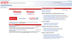 Desktop Screenshot of iqubed.acosta.com