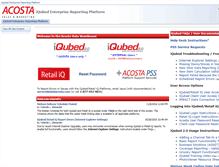 Tablet Screenshot of iqubed.acosta.com